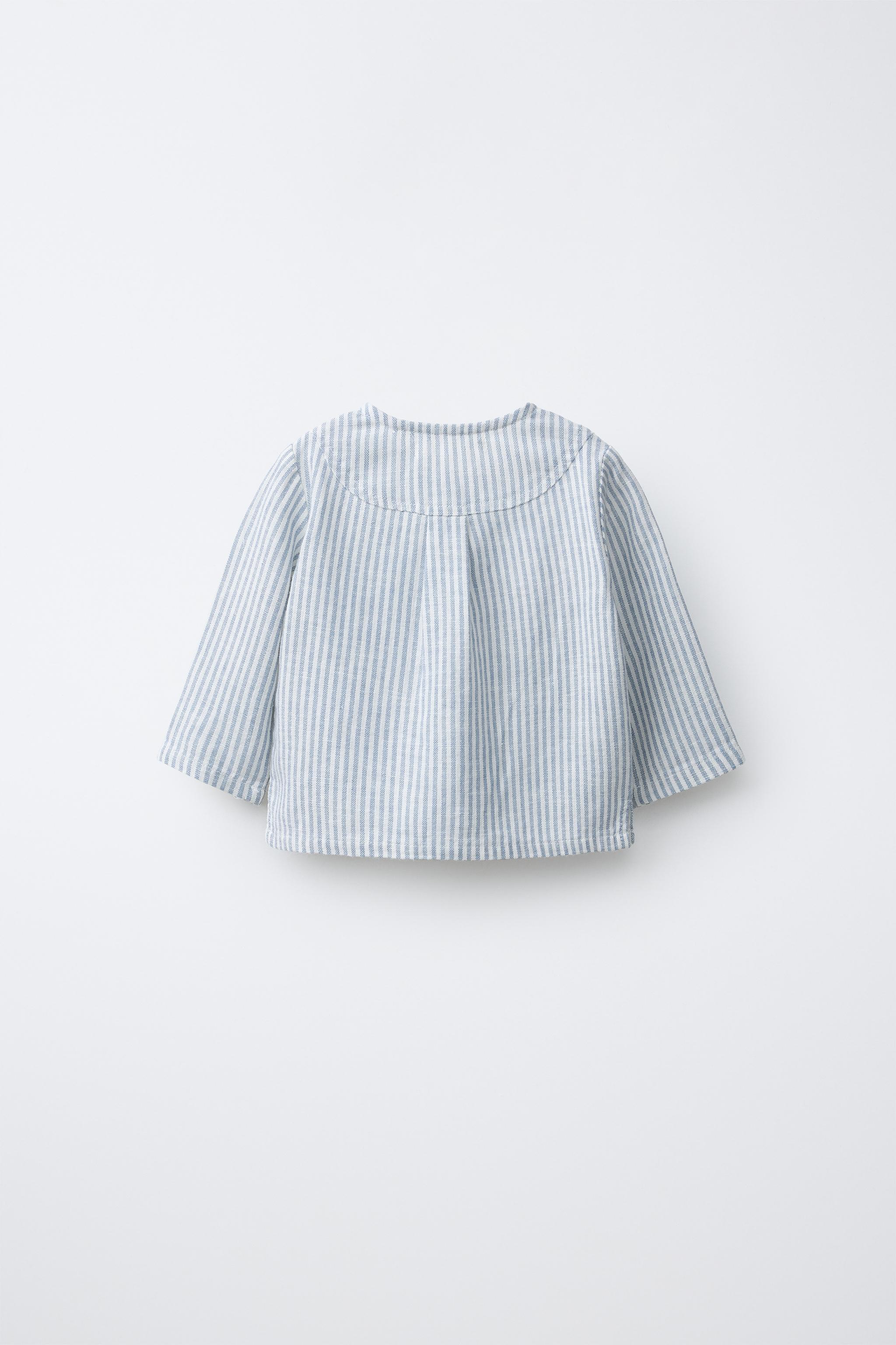 STRIPED LINEN SHIRT